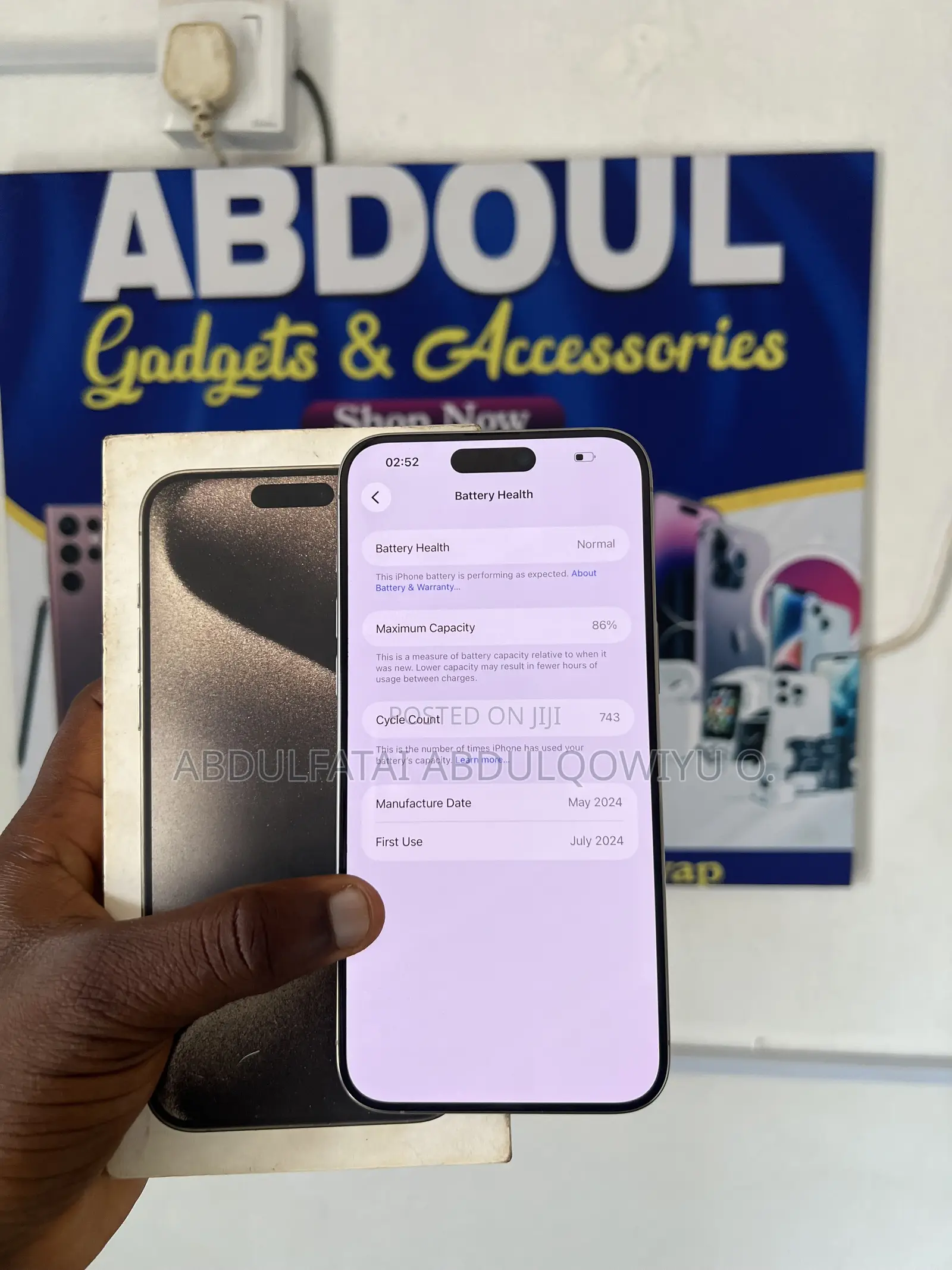 Apple iPhone 15 Pro Max 256 GB Silver