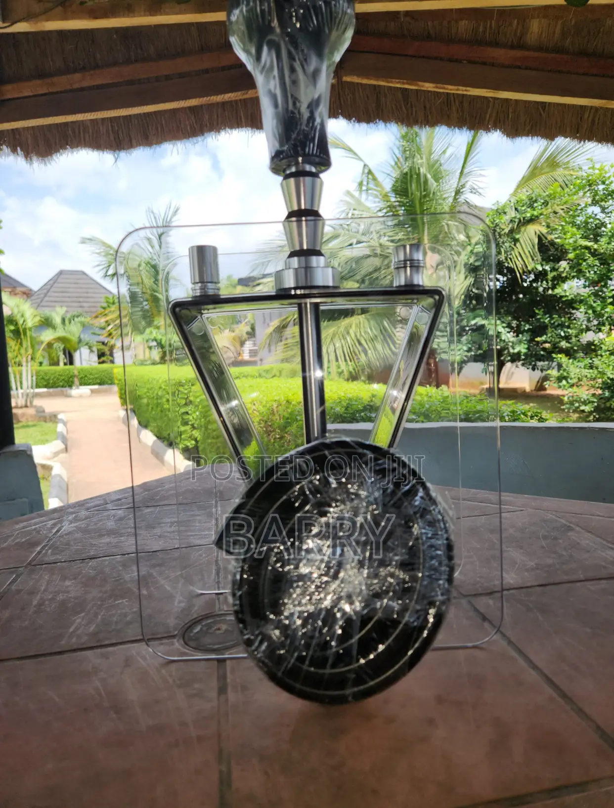 Triangle Acrylic Hookah