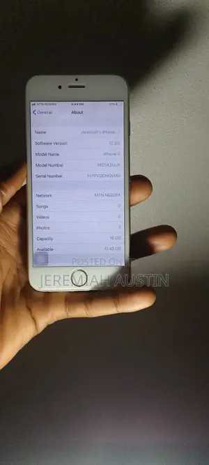 Apple iPhone 6 16 GB Silver