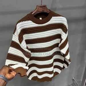 Elegant Men's Crew Neck Pullover Sweater – Premium Knitwear