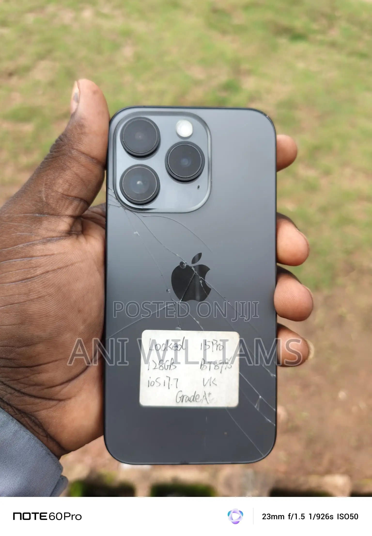 Apple iPhone 15 Pro 128 GB Black