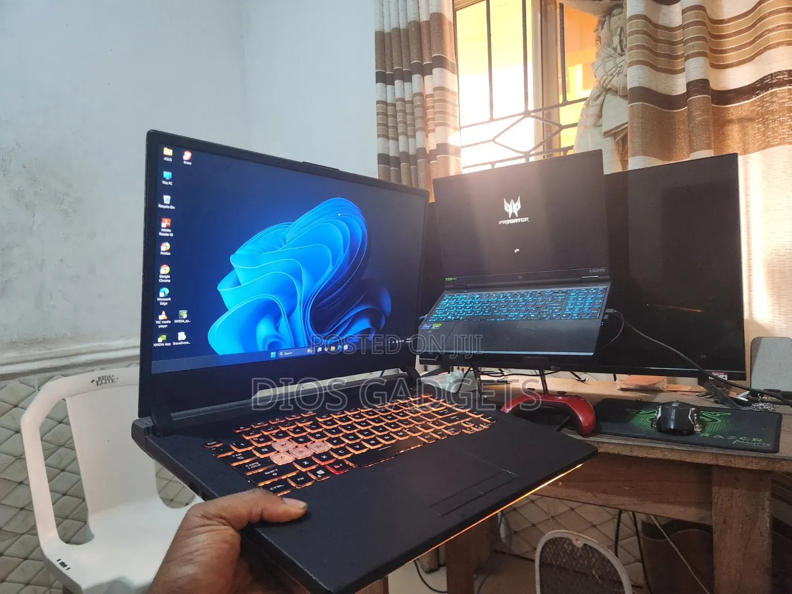 Laptop Asus ROG Strix G16 G614 8GB Intel Core i7 SSD 512GB