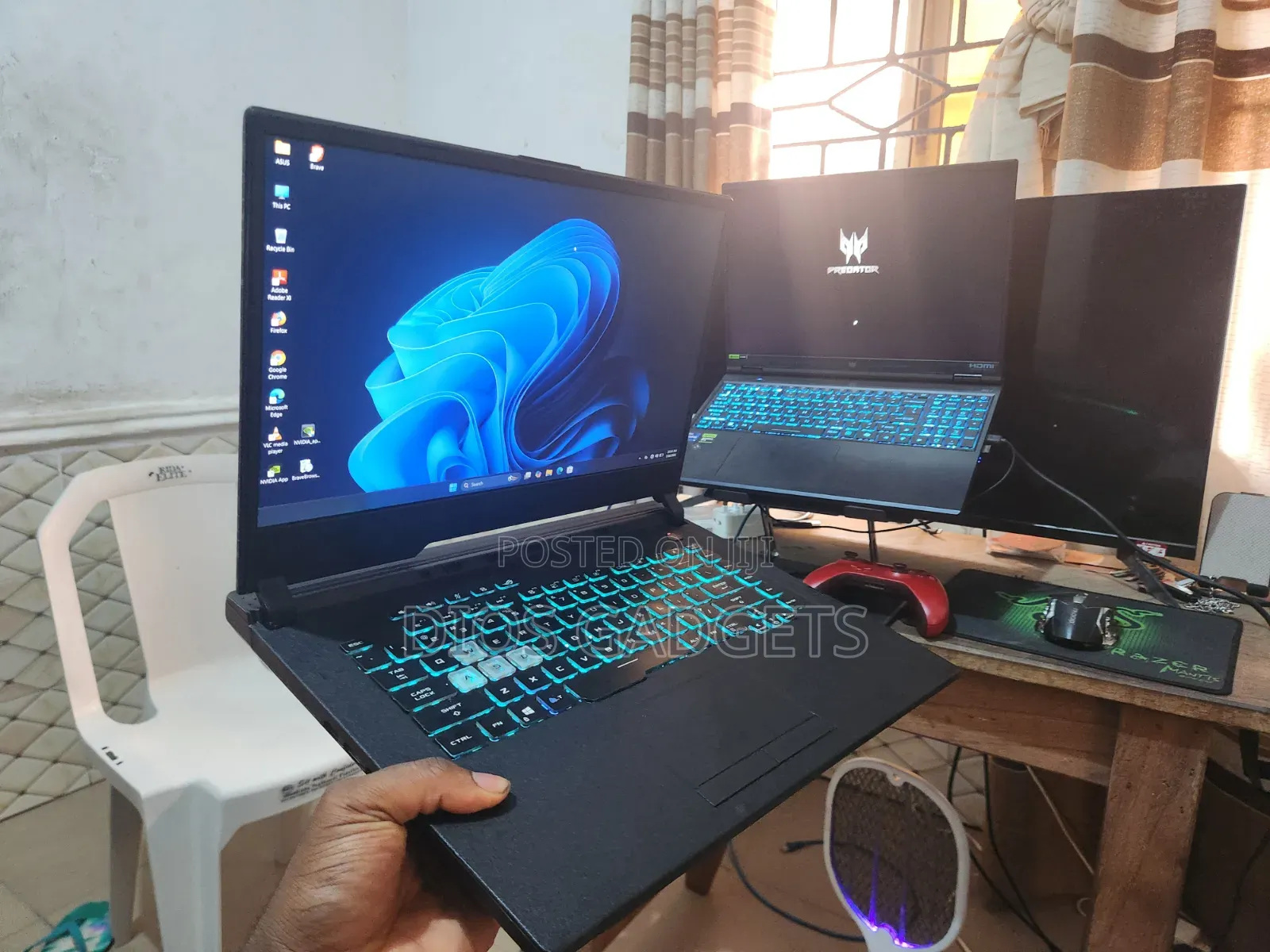 Laptop Asus ROG Strix G16 G614 8GB Intel Core i7 SSD 512GB