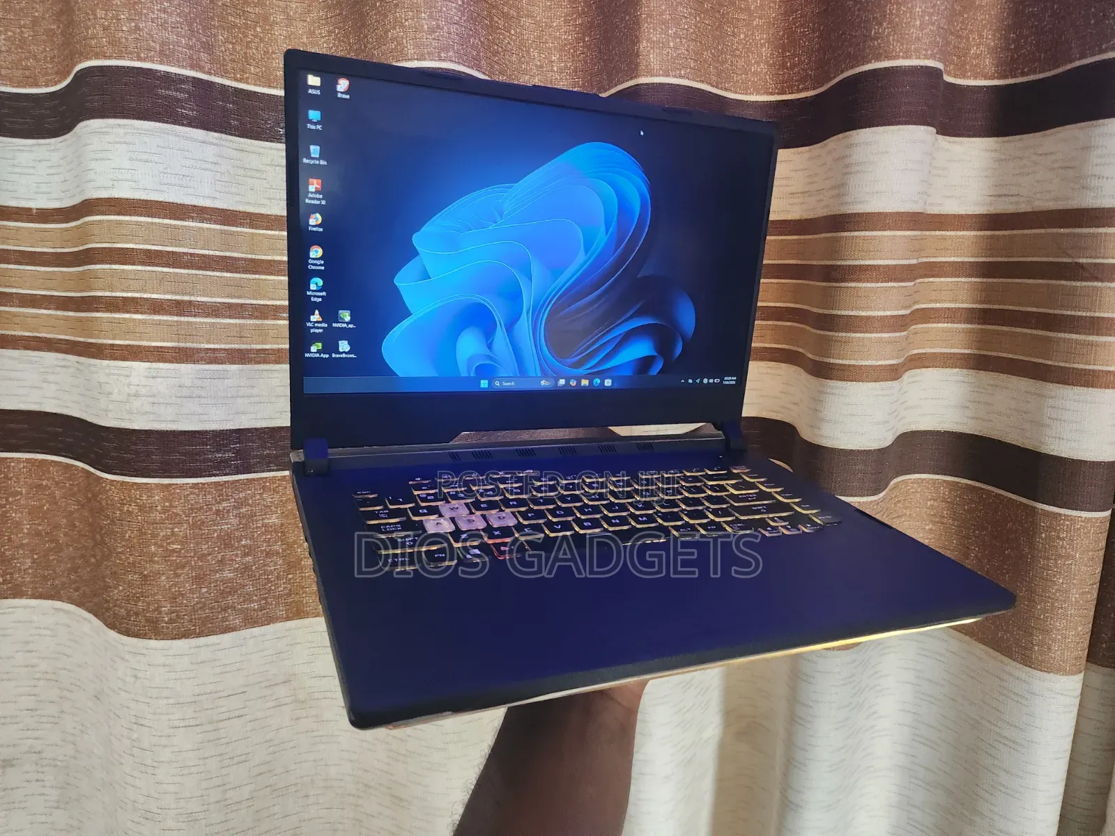 Laptop Asus ROG Strix G16 G614 8GB Intel Core i7 SSD 512GB