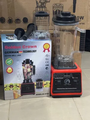 Golden Crown 4L 2-in-1 Commercial Blender 12000W – Heavy Duty