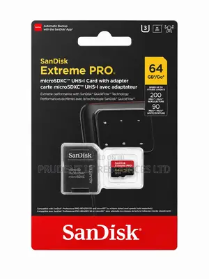 64gb SanDisk Extreme Pro Micro SD