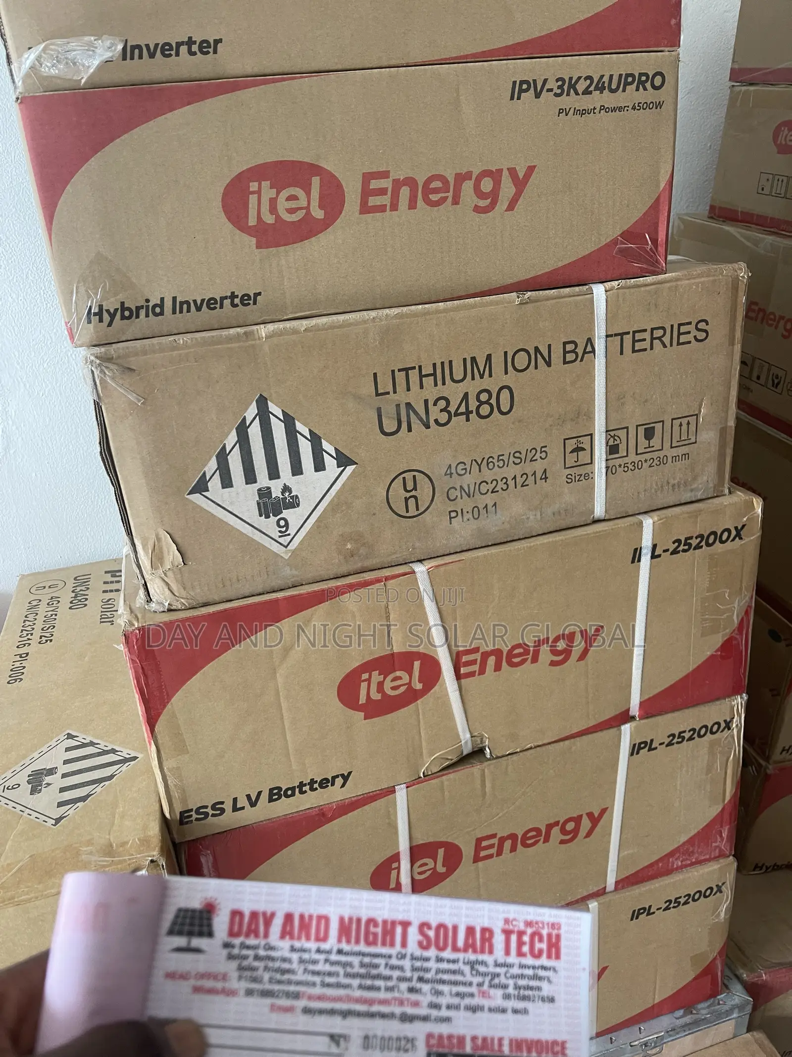 5kwh Itel Ion Lithium Battery 24v
