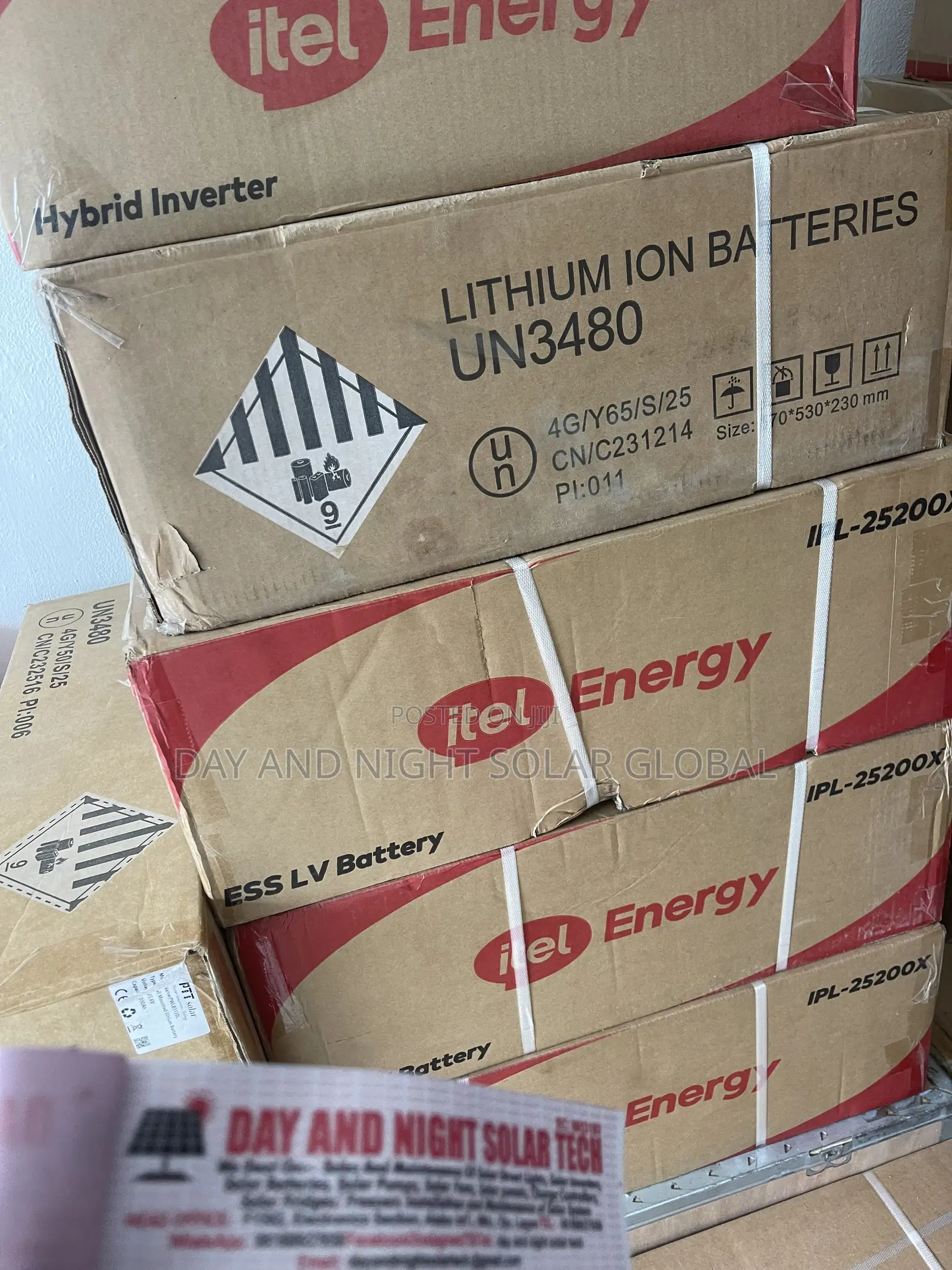 5kwh Itel Ion Lithium Battery 24v