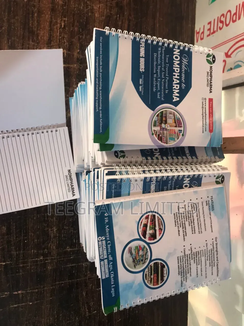 Custom Branded Jotters for Schools, Churches, Businesses Events