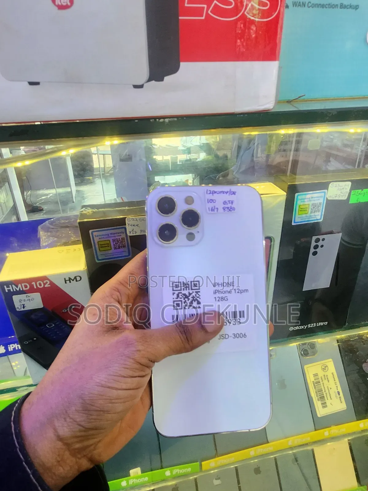 New Apple iPhone 12 Pro Max 128 GB White