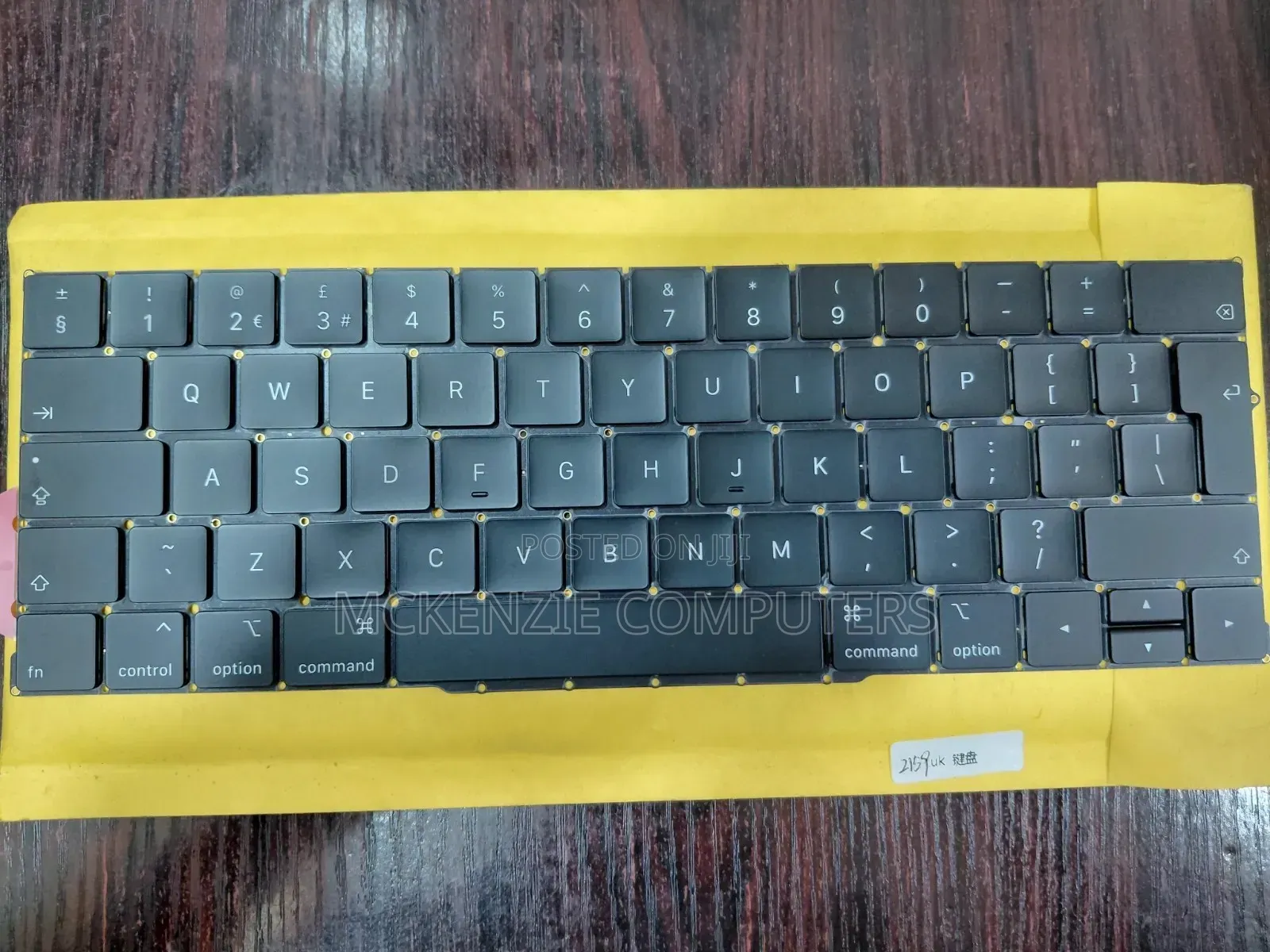 2019 Macbook Pro 13 Inches (A2159) UK Keyboard