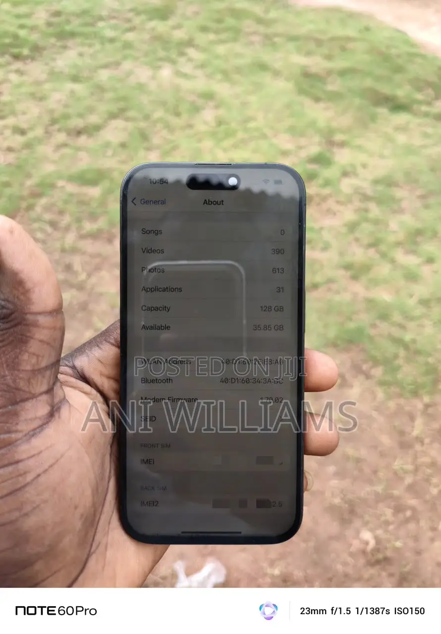Apple iPhone 15 Pro 128 GB Black