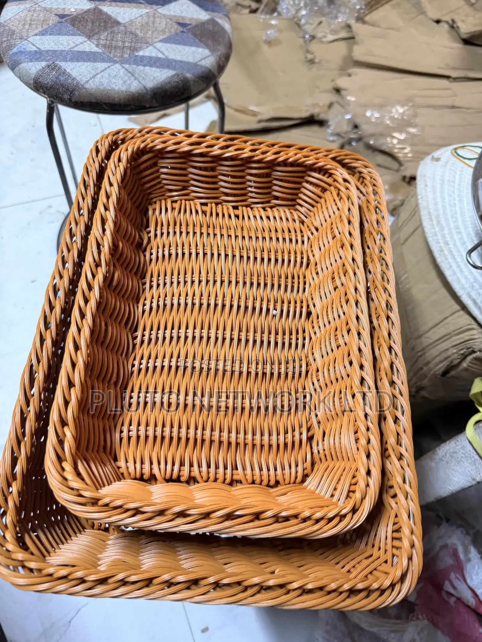 Rattan Woven Multipurpose Storage Baskets