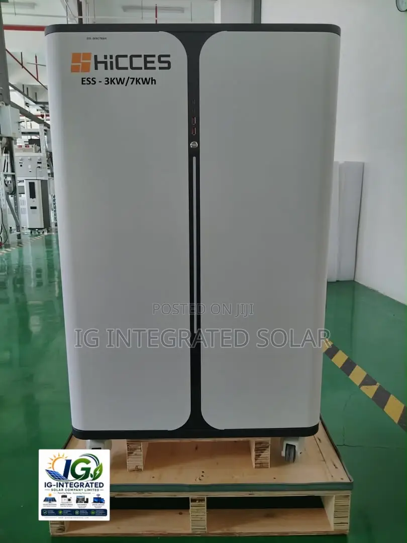 7kwh Lithium Battery Solar Generator With 3kva Output