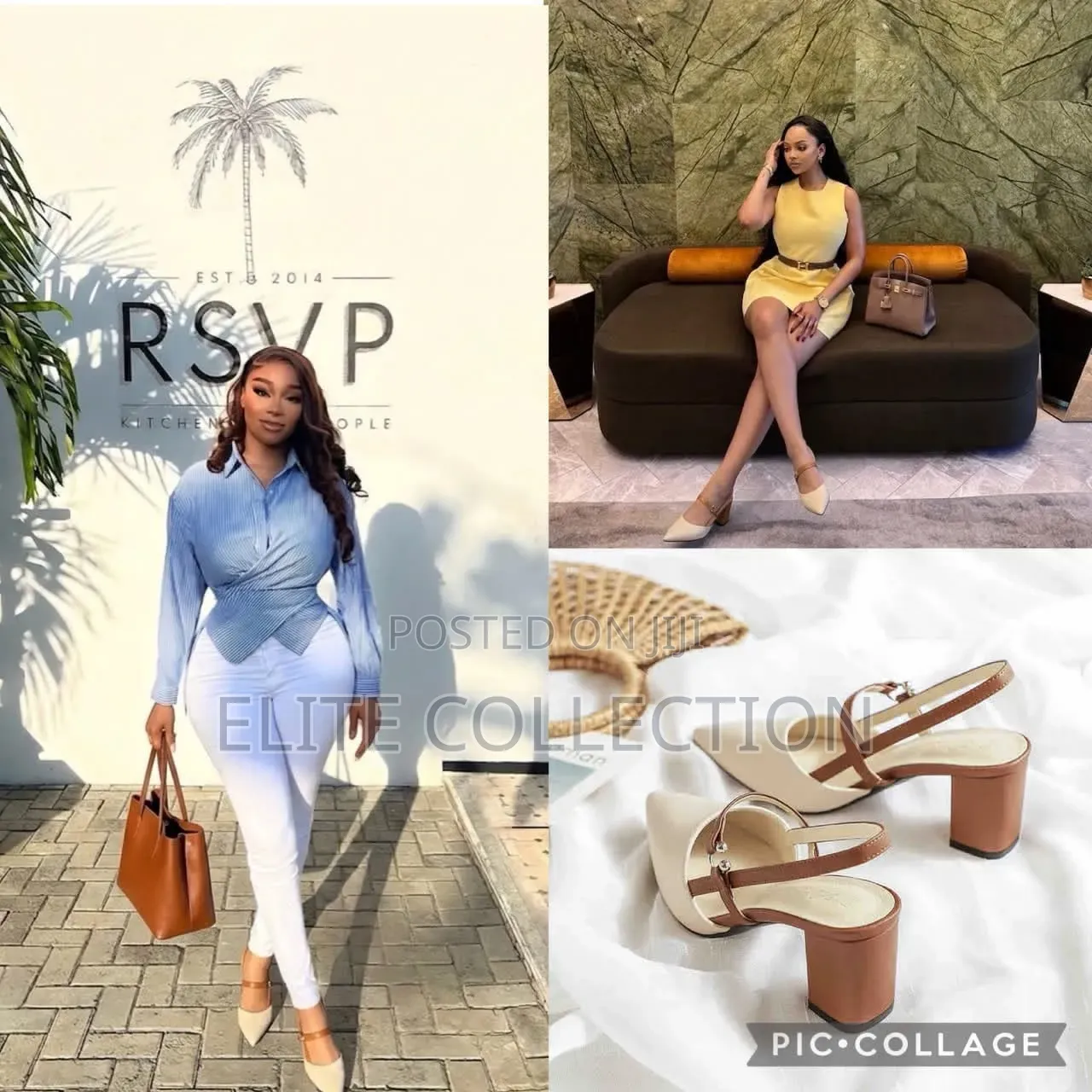 Luxe Super Comfy Block Heels Size: 37-43