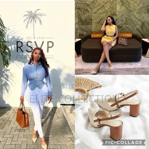 Luxe Super Comfy Block Heels Size: 37-43