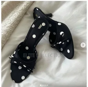 LUXE ZARA POLKA DOTS HEELS AVAILABLE in Size 37 to 41 Comes in a Box