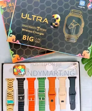 X10 Ultra 3 Smartwatch 7-in-1 Combo Box