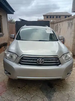 Toyota Highlander 2008 Silver