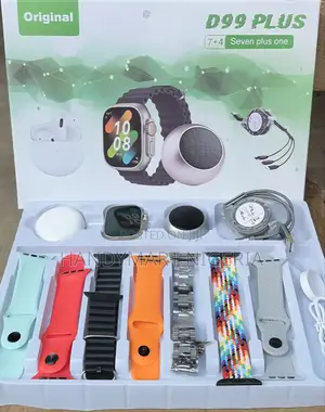 D99 PLUS 7+4 Smartwatch Audio Combo 20% OFF