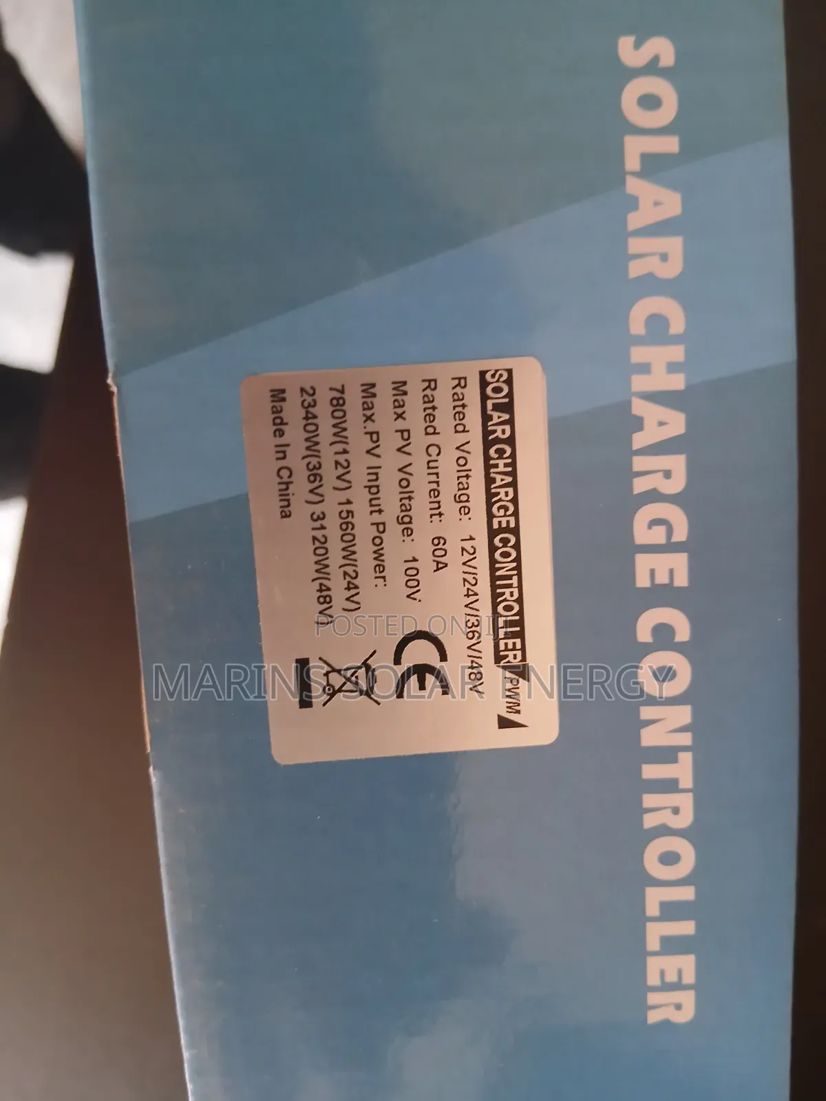 60amps PWM Charge Controller 24v