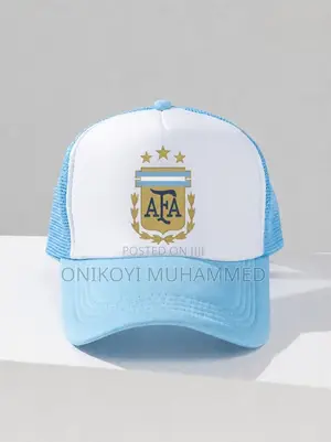 Argentina National Team Face Cap | Adjustable