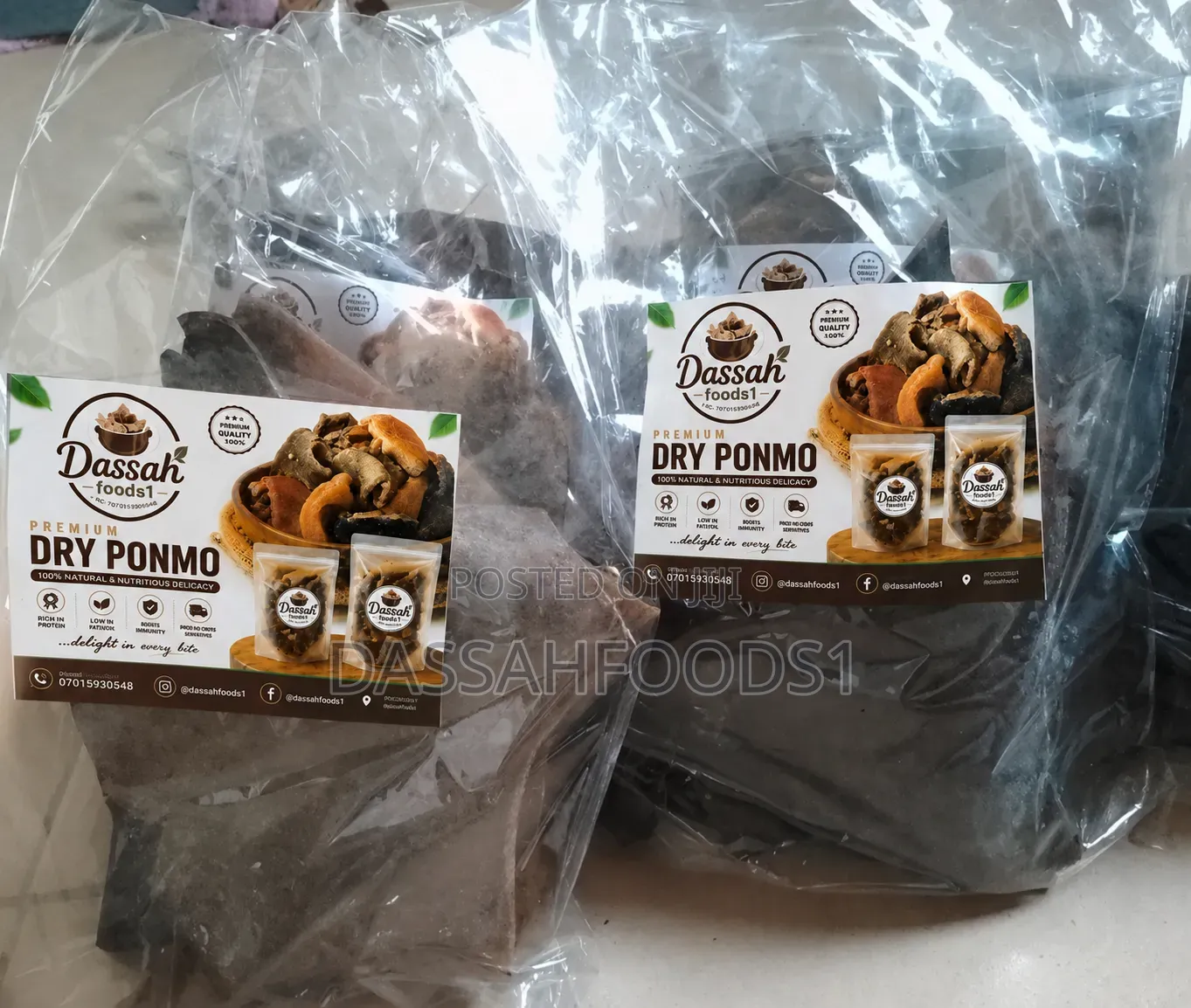 Dry Ponmo Ijebu