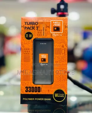 New Age Turbo Pack 3 33000mah Powerbank