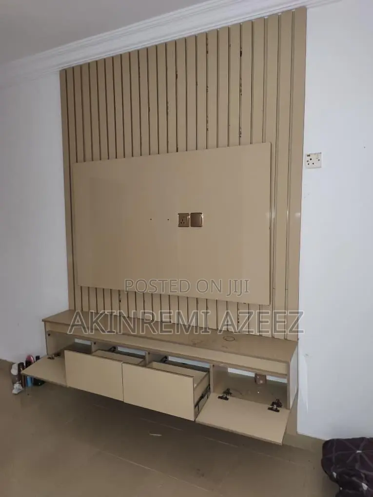 Premium Modern TV Console Wall Panel – Custom Luxury Design