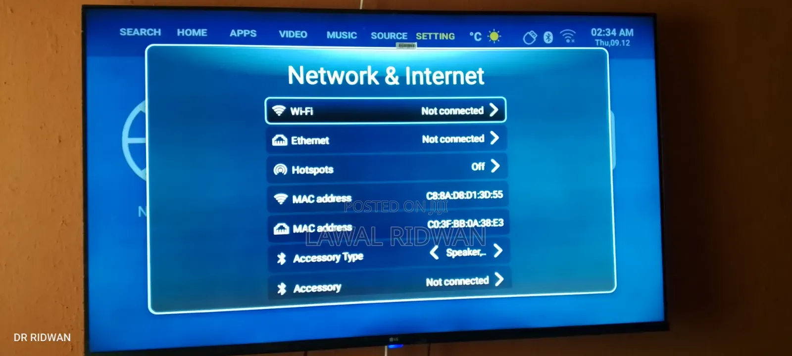 LG 55" Android TV