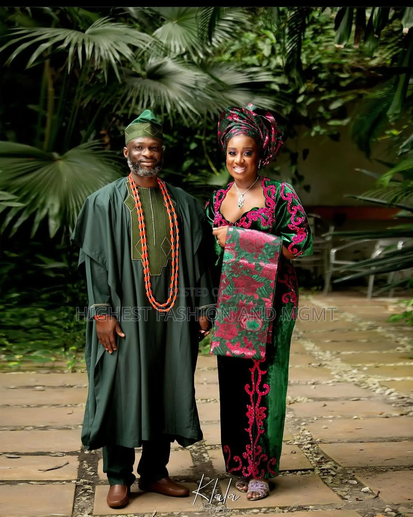 Emerald Velvet Magenta Floral Collection