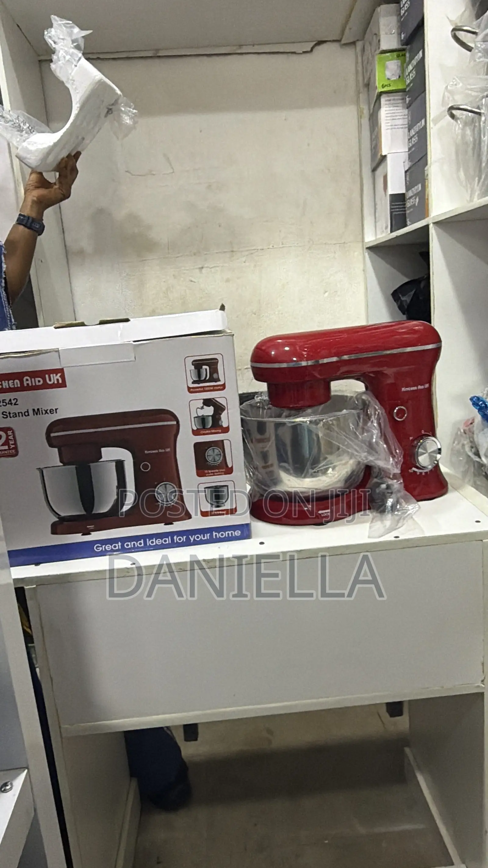 Red Stand Mixer