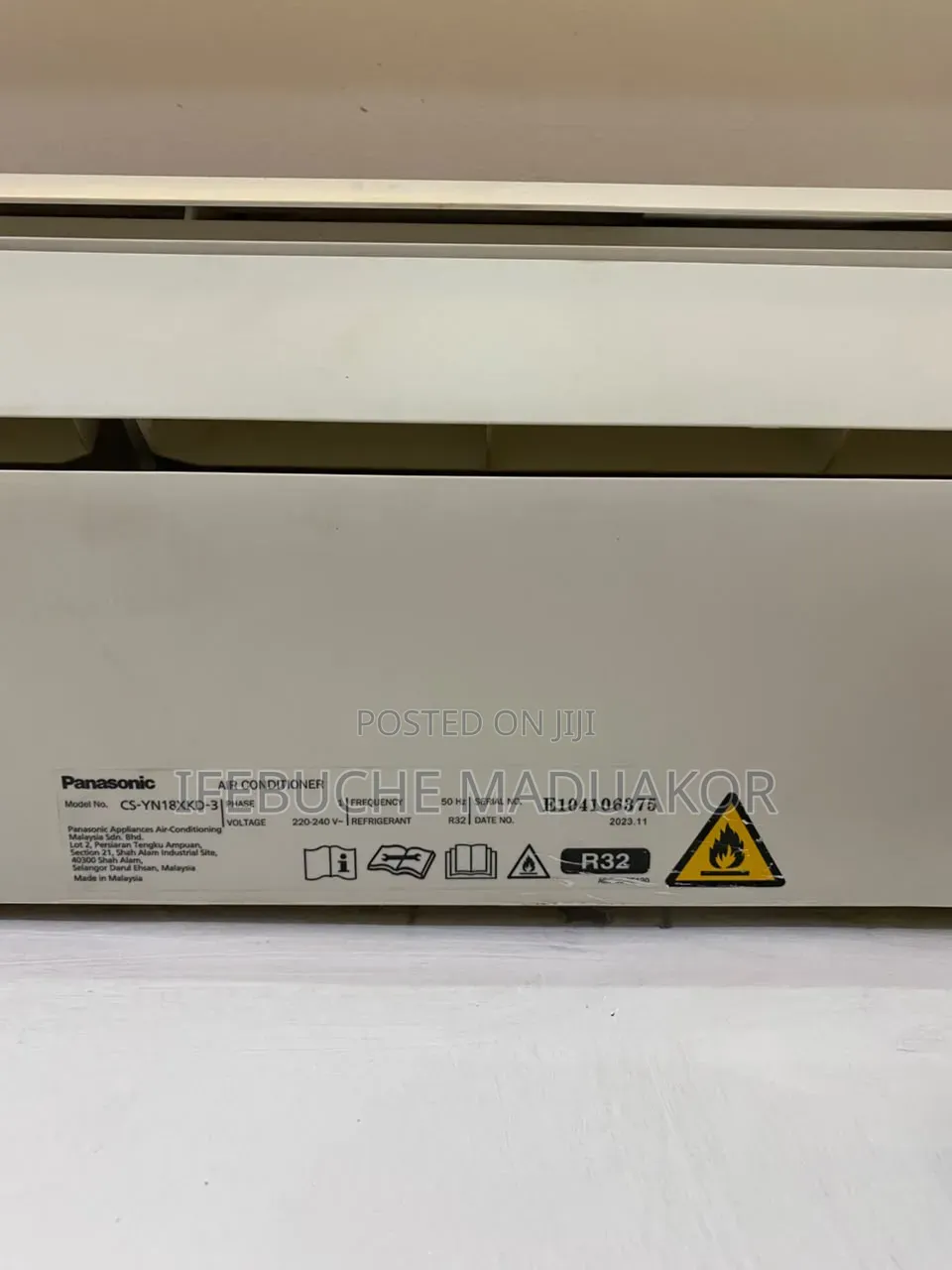 Panasonic 2hp AC Cs-Yn18xkd-3