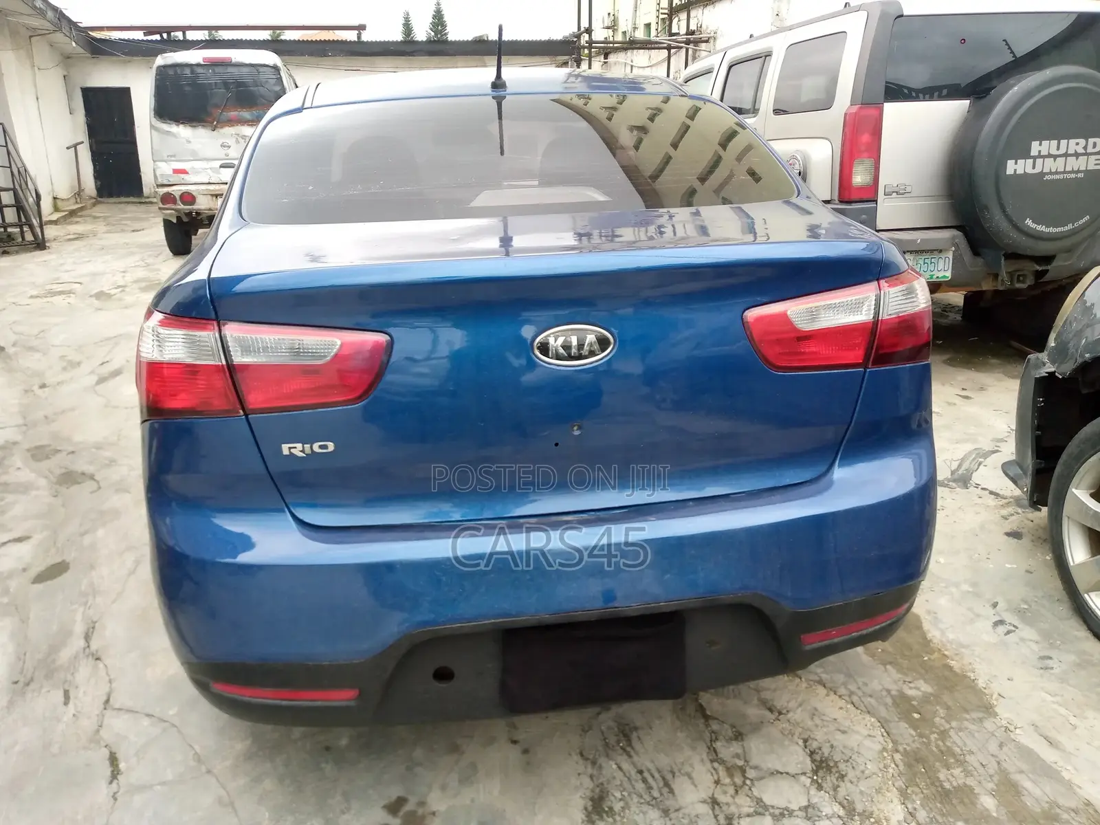 Kia Rio 2012 Blue