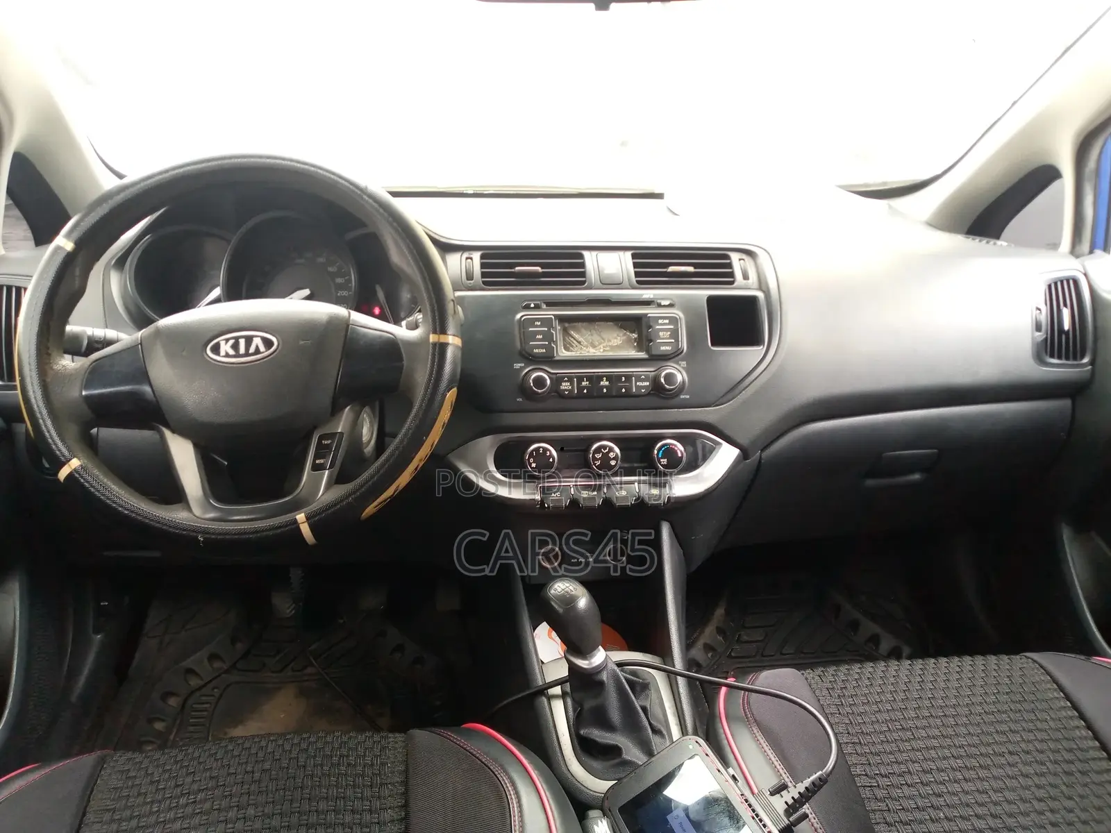 Kia Rio 2012 Blue