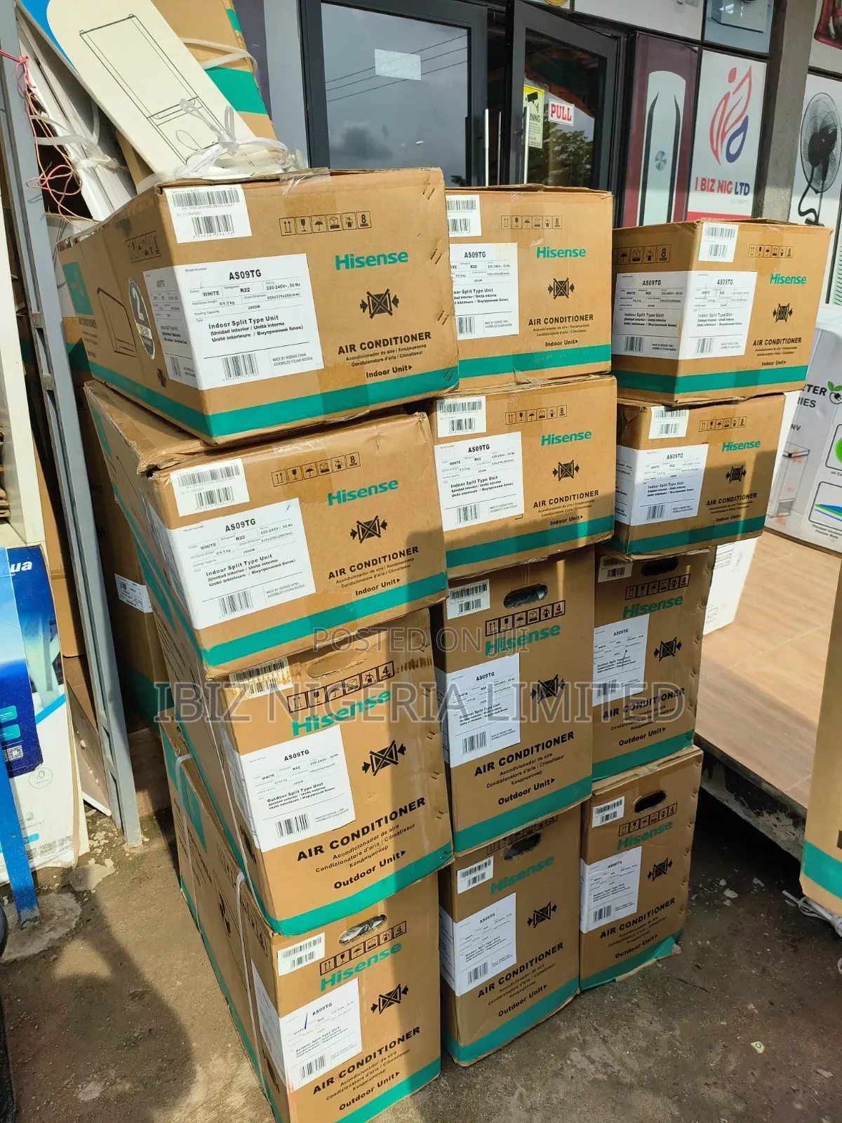 1hp Hisense AC (Non-Inverter)