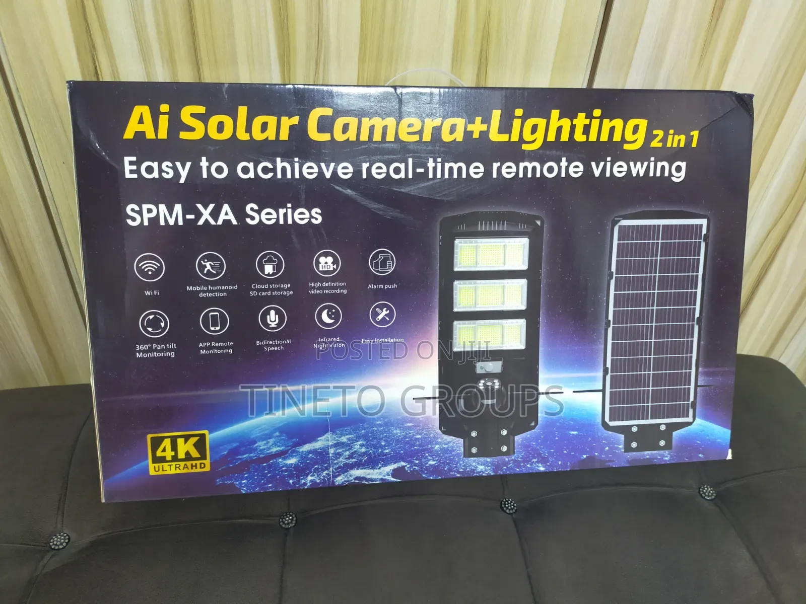 Ai Solar Camera+ Lighting 2in 1(v380)