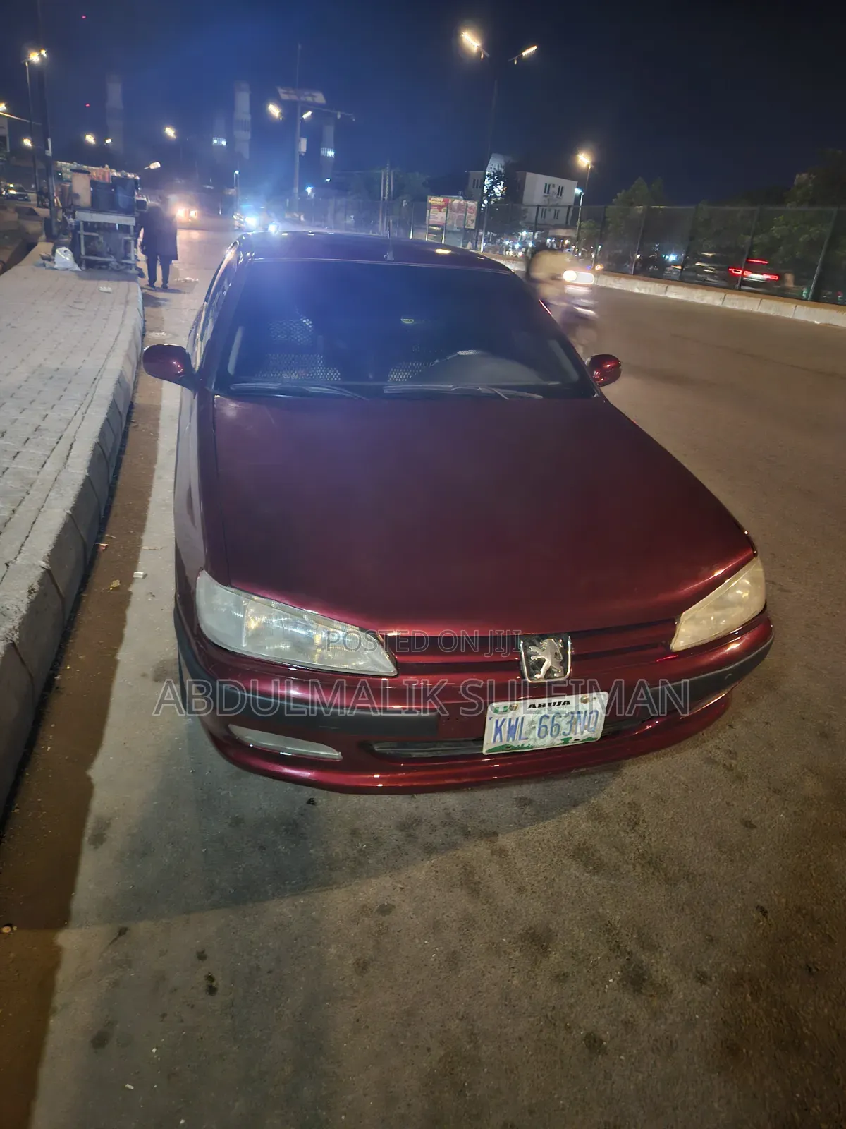 Peugeot 406 2001 Maroon