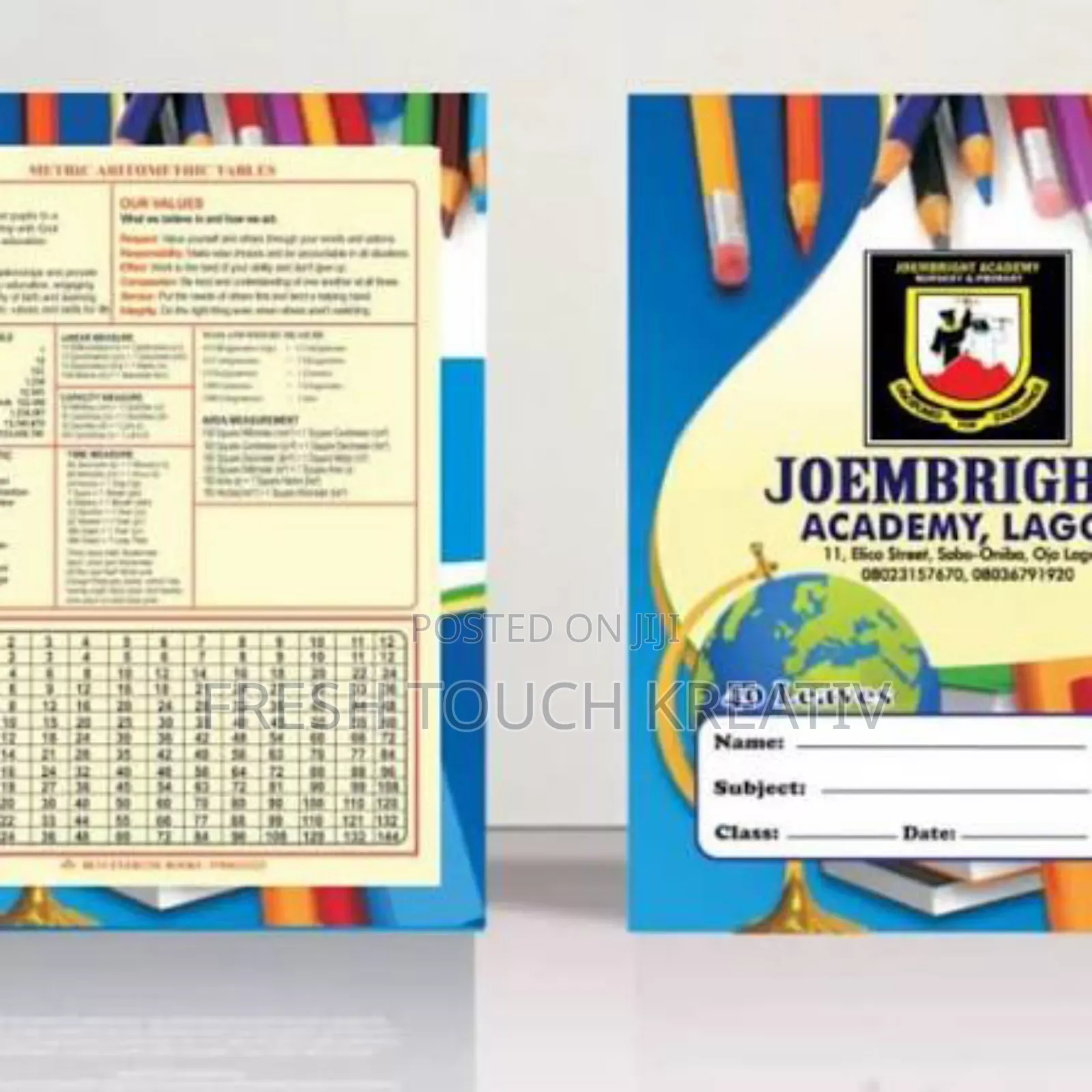 Exercise Books for Schools