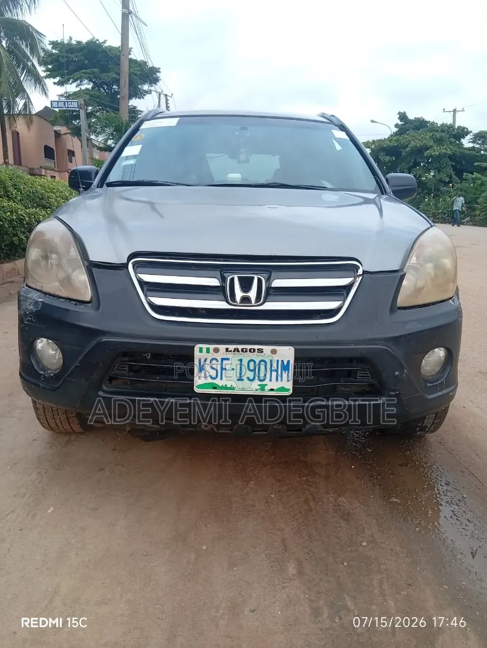 Honda CR-V 2005 Gray