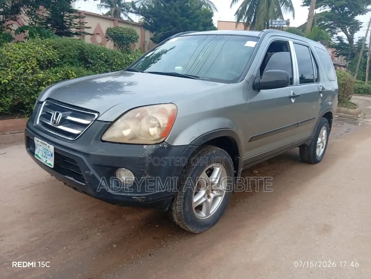 Honda CR-V 2005 Gray