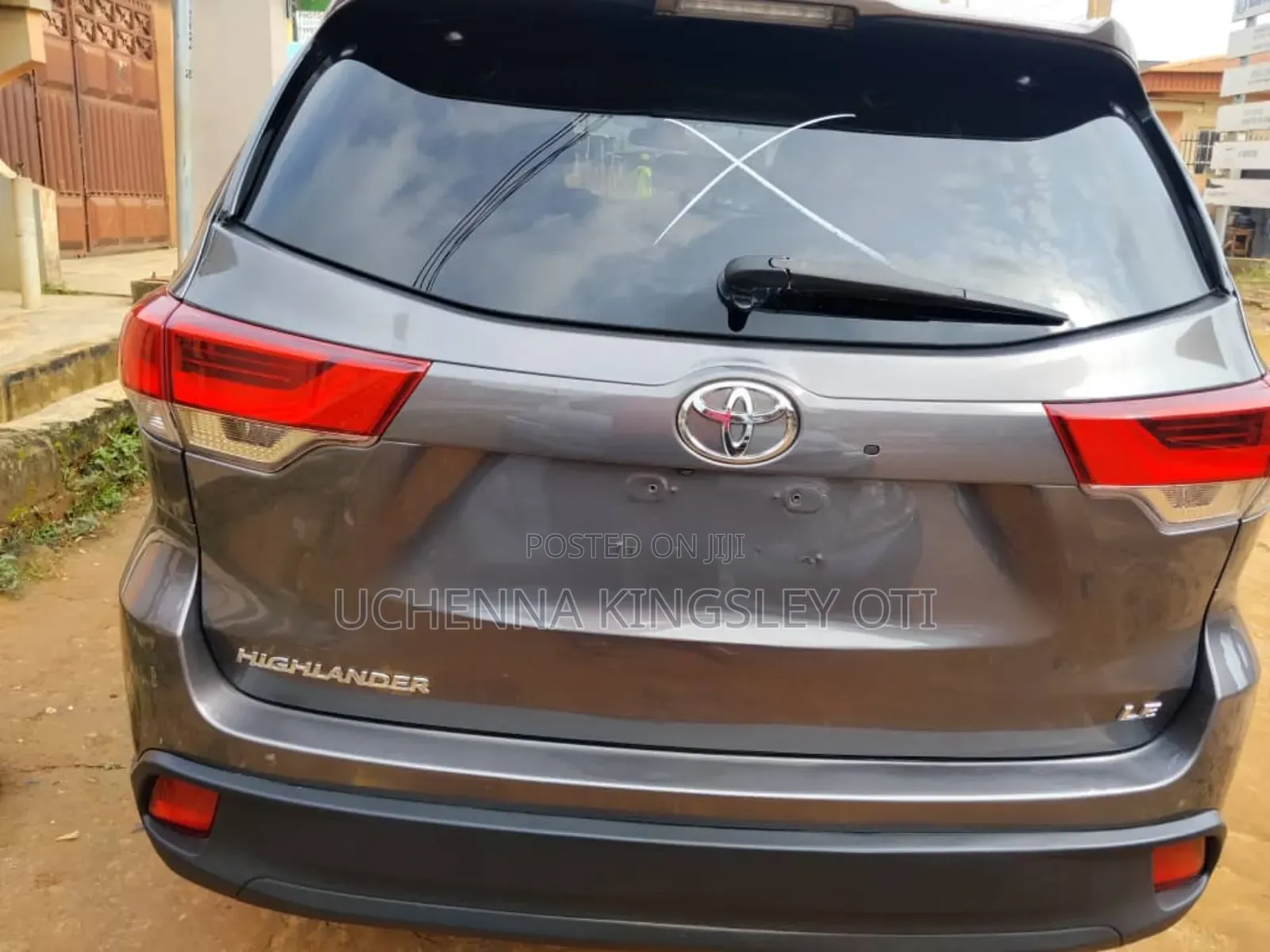 Toyota Highlander 2018 Gray