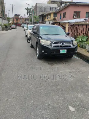 Toyota Highlander 4x4 2008 Black