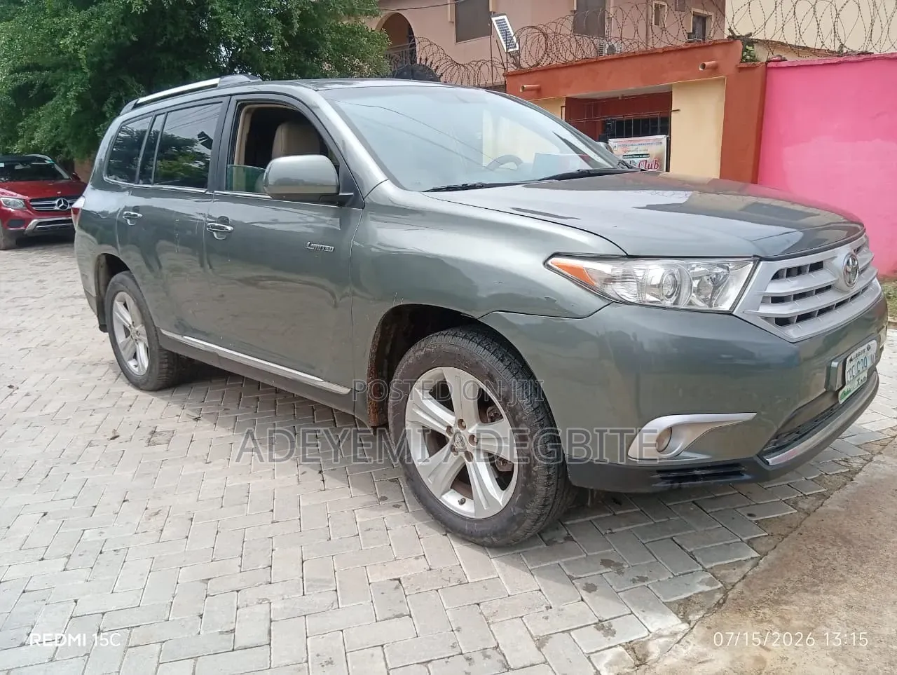 Toyota Highlander 2013 Green