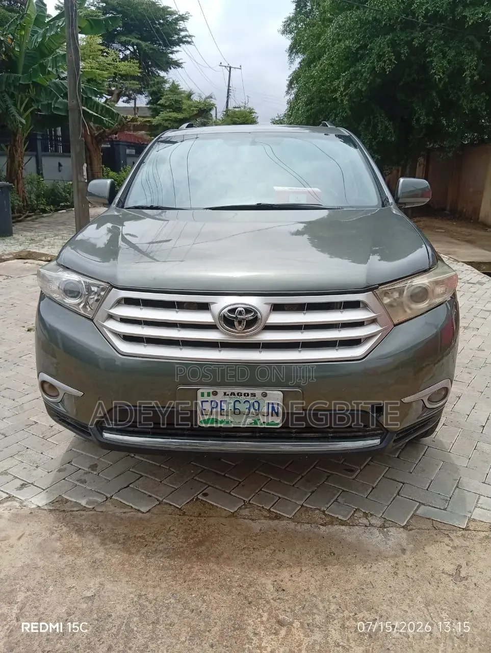 Toyota Highlander 2013 Green