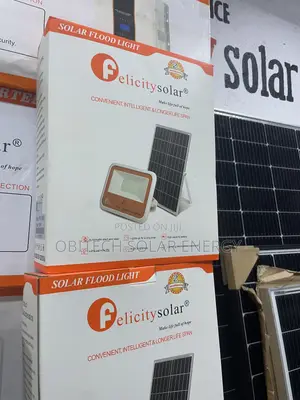 Felicity 100W Solar Flood Light – Powerful Outdoor Lighting Solution