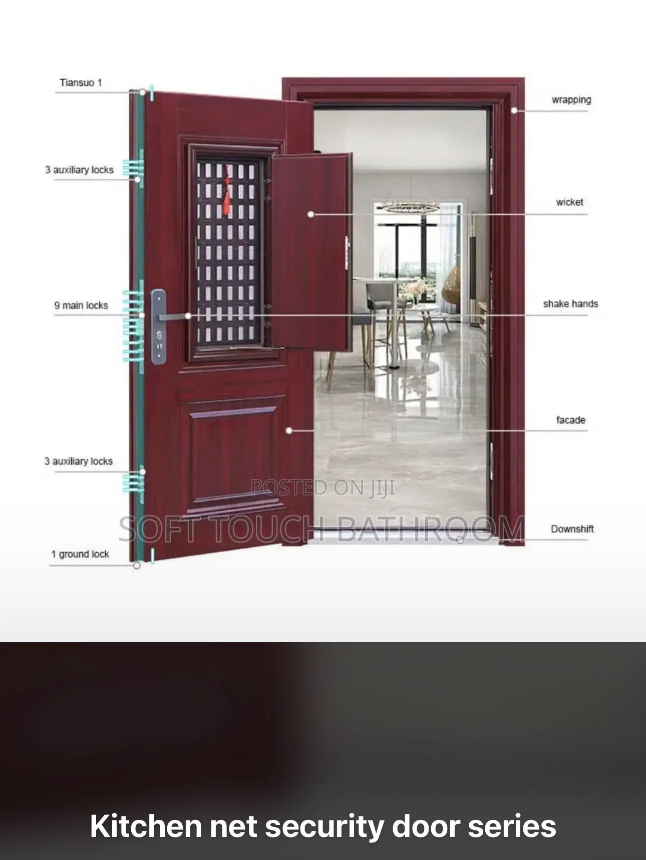 Kitchen Net Security Door High Quality
