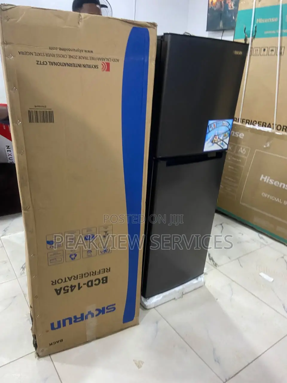 Skyrun Refrigerator BCD-145A Energy Efficient