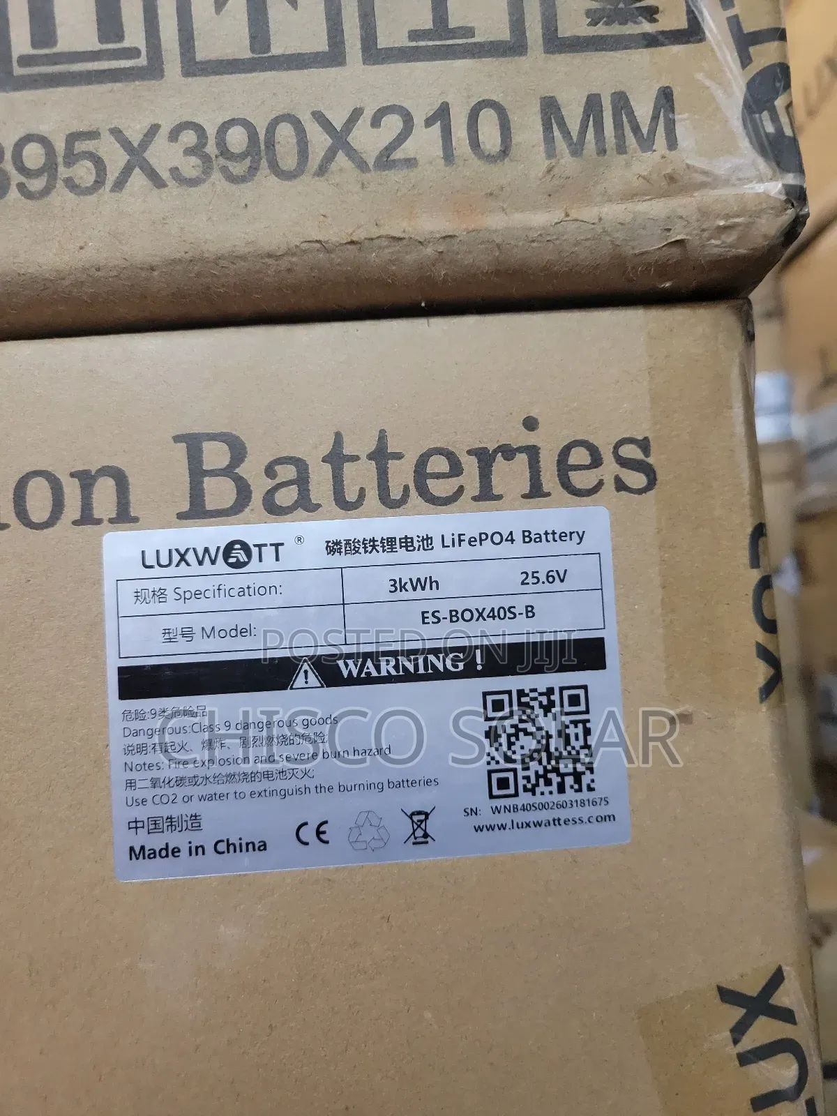 3kwh 24v Luxwatt Lithium Batteries