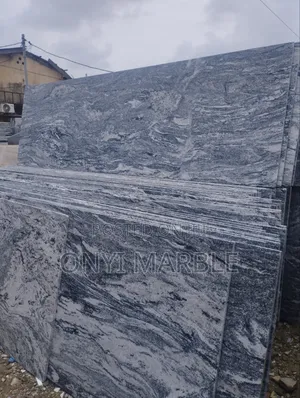 Forest Black Granite Slab